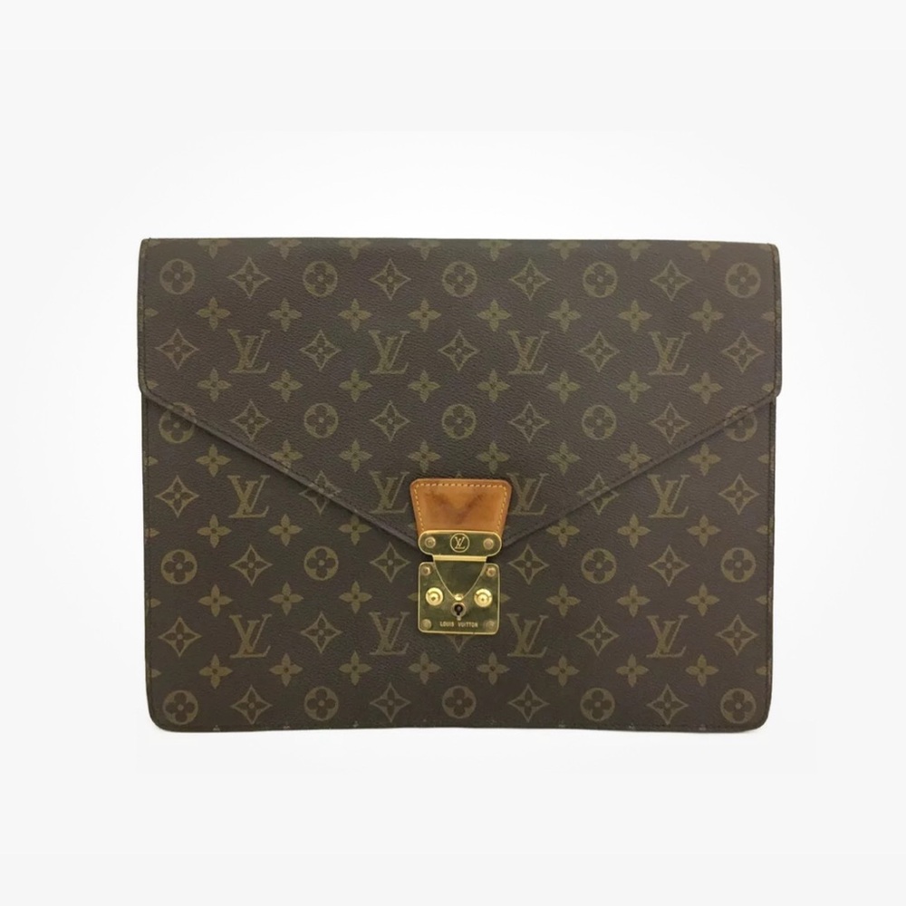 AUTHENTIC Louis VUITTON Envelope briefcase fits laptop